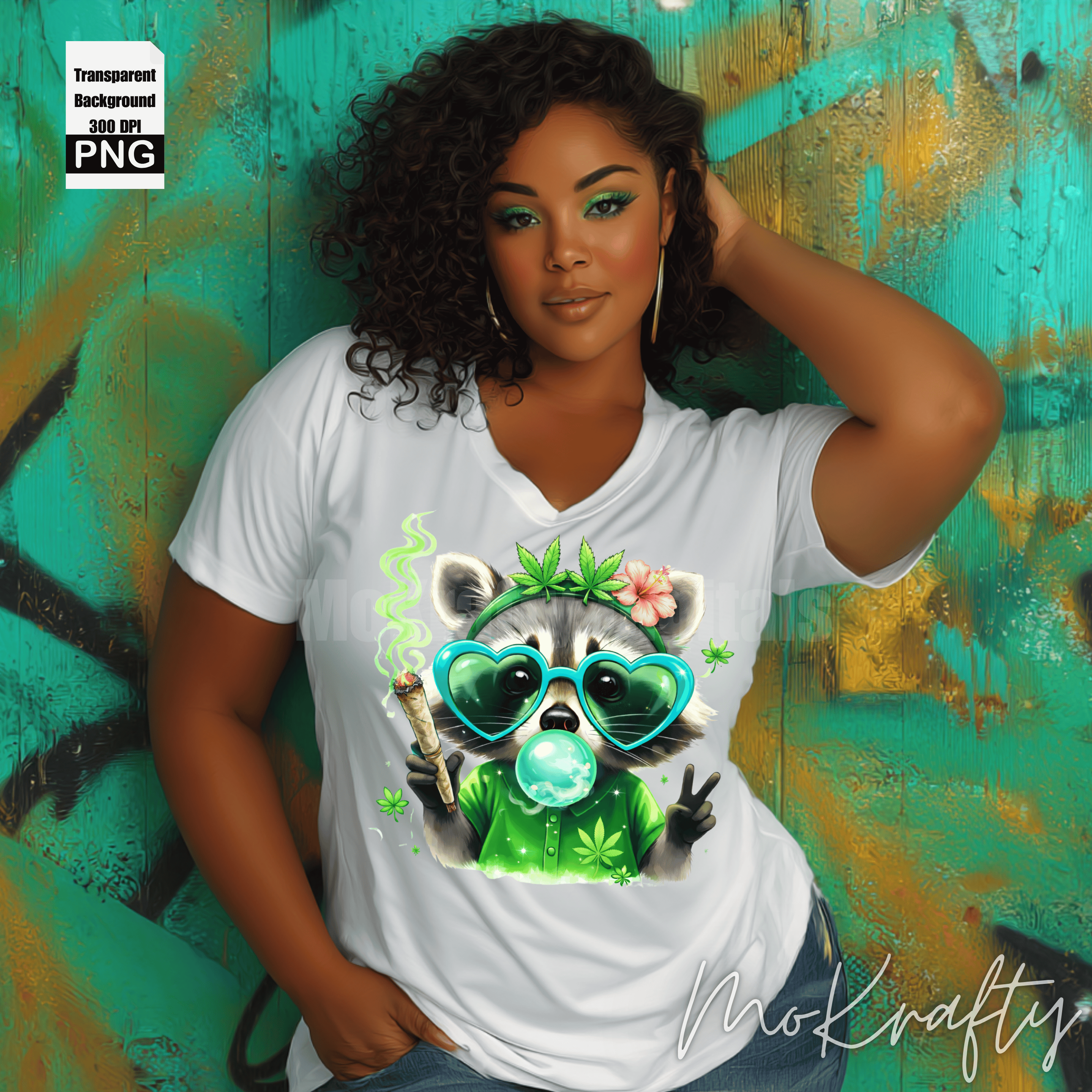 420 Raccoon PNG, Funny Stoner Animal Design, Weed Raccoon Blunt Graphic ...