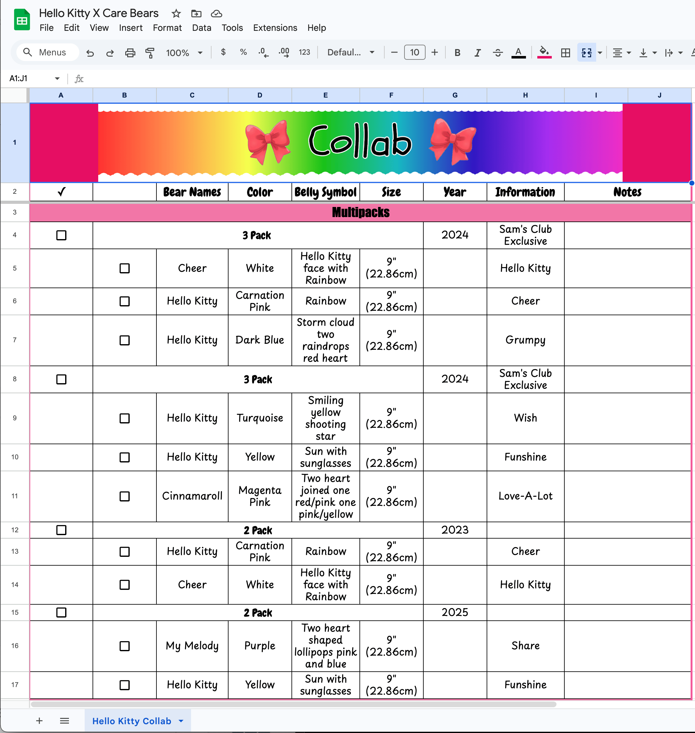Collab Sheet HK X CB Collab Checklist - Google Sheets - Payhip
