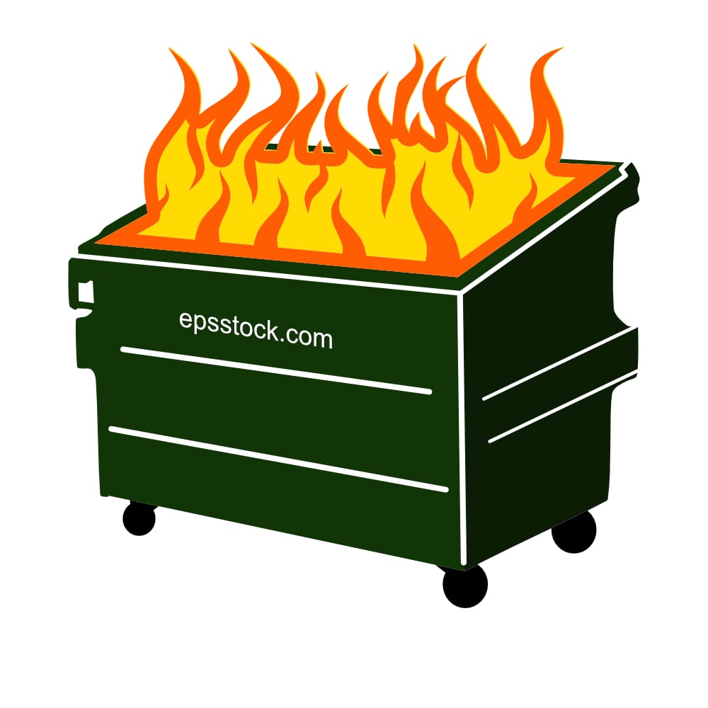 dumpster fire