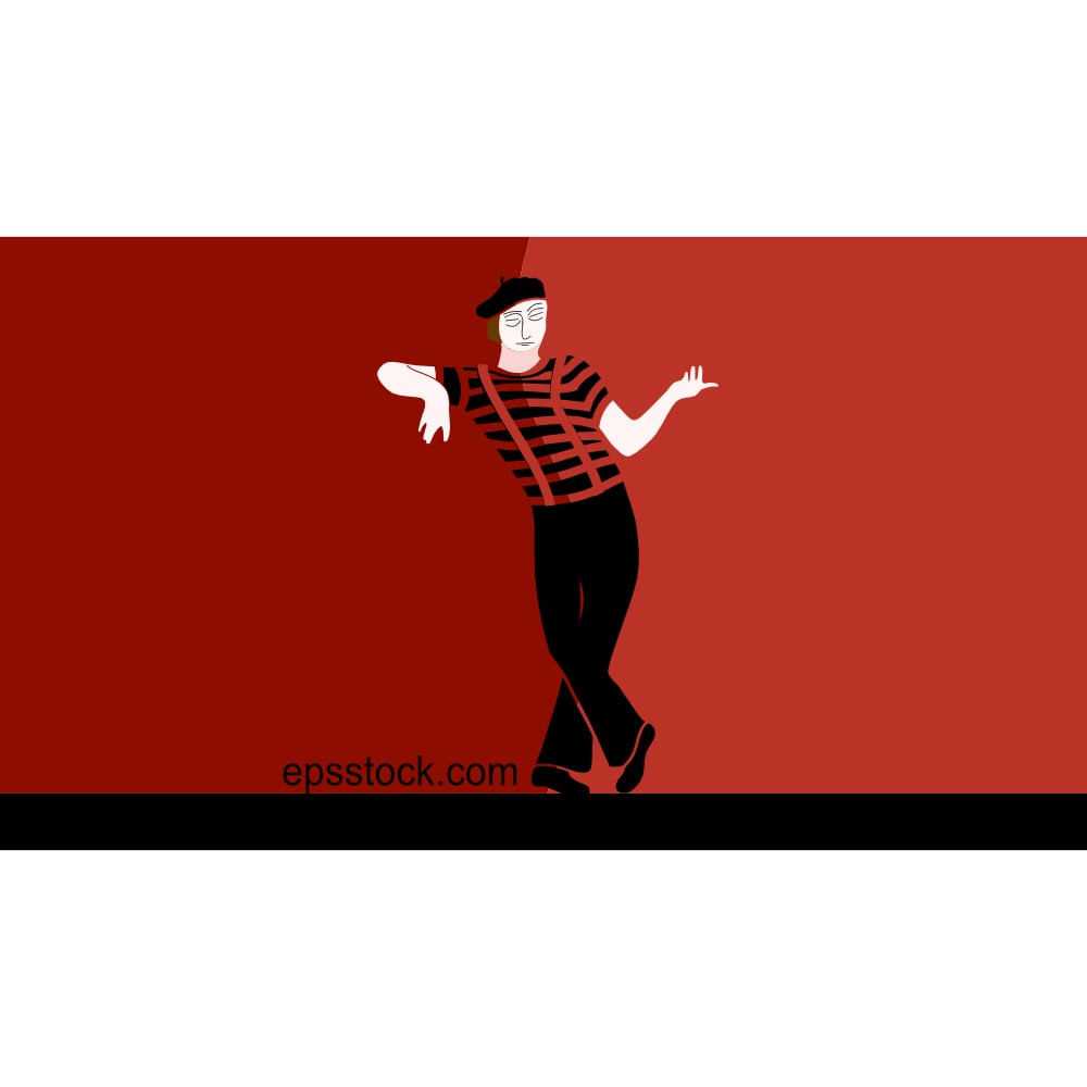 Mime artist