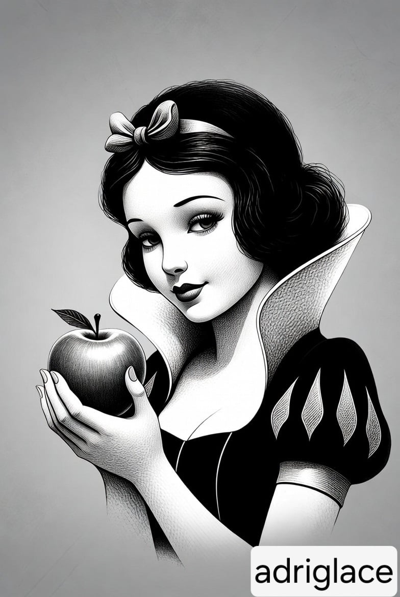 Pack 4 | Tatuagem Digital Branca de Neve – Estilo Aquarela Vibrante Premium  Pack 4 – Tatuagem Digital Branca de Neve Estilo Aquarela Vibrante, Cheia de Cor e Brilho ✨ Transforme sua pele (ou a de seus clientes) em uma obra de arte mágica! Esta ilustração