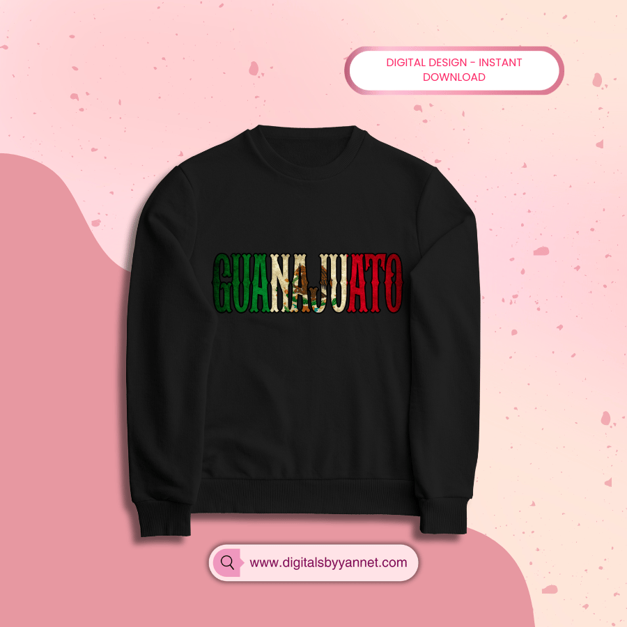 Show your Guanajuato roots with this bold Mexico PNG design 🔥 Perfect for sublimation, Cricut & custom t-shirts. Instant download, ready to press. #guanajuato #mexicopng #sublimationdesign #cricutprojects