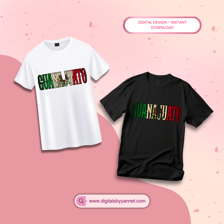 Guanajuato Mexico PNG 🇲🇽 Perfect Shirt Design