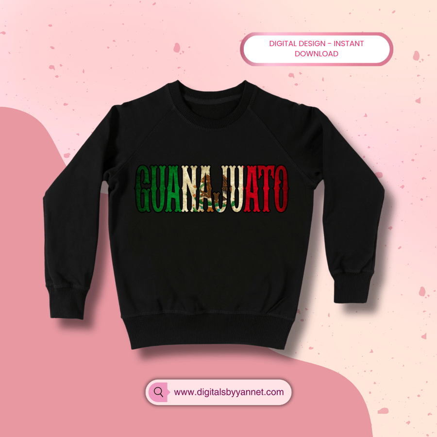 Mexican State Shirt Idea 🌵 Guanajuato PNG