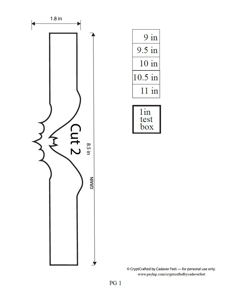 printable image of bat anklet