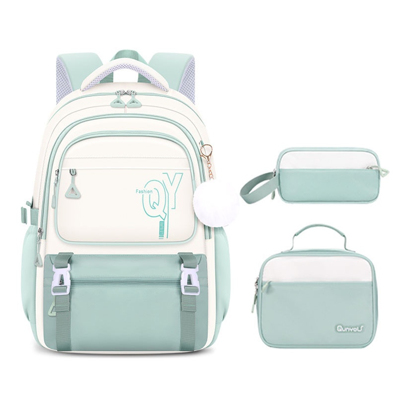 Lightweight kids backpack with breathable shoulder straps for school