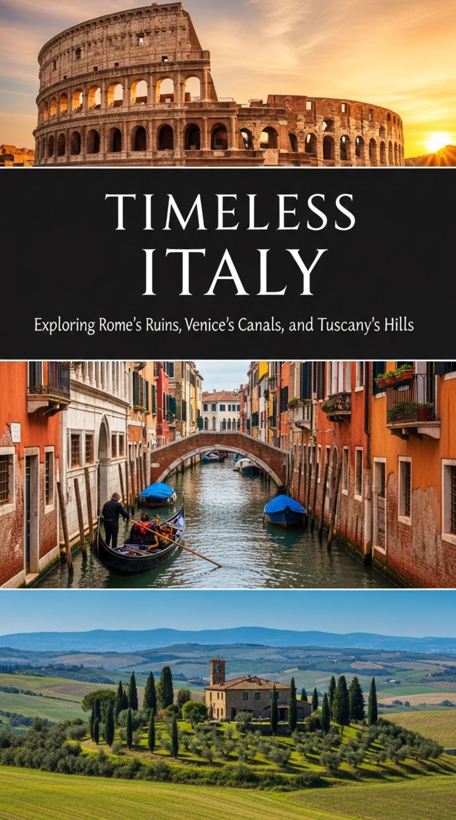 Italy Exploring Timeless Italy : Exploring Rome’s Ruins, Venice’s Canals, and Tuscany’s ...