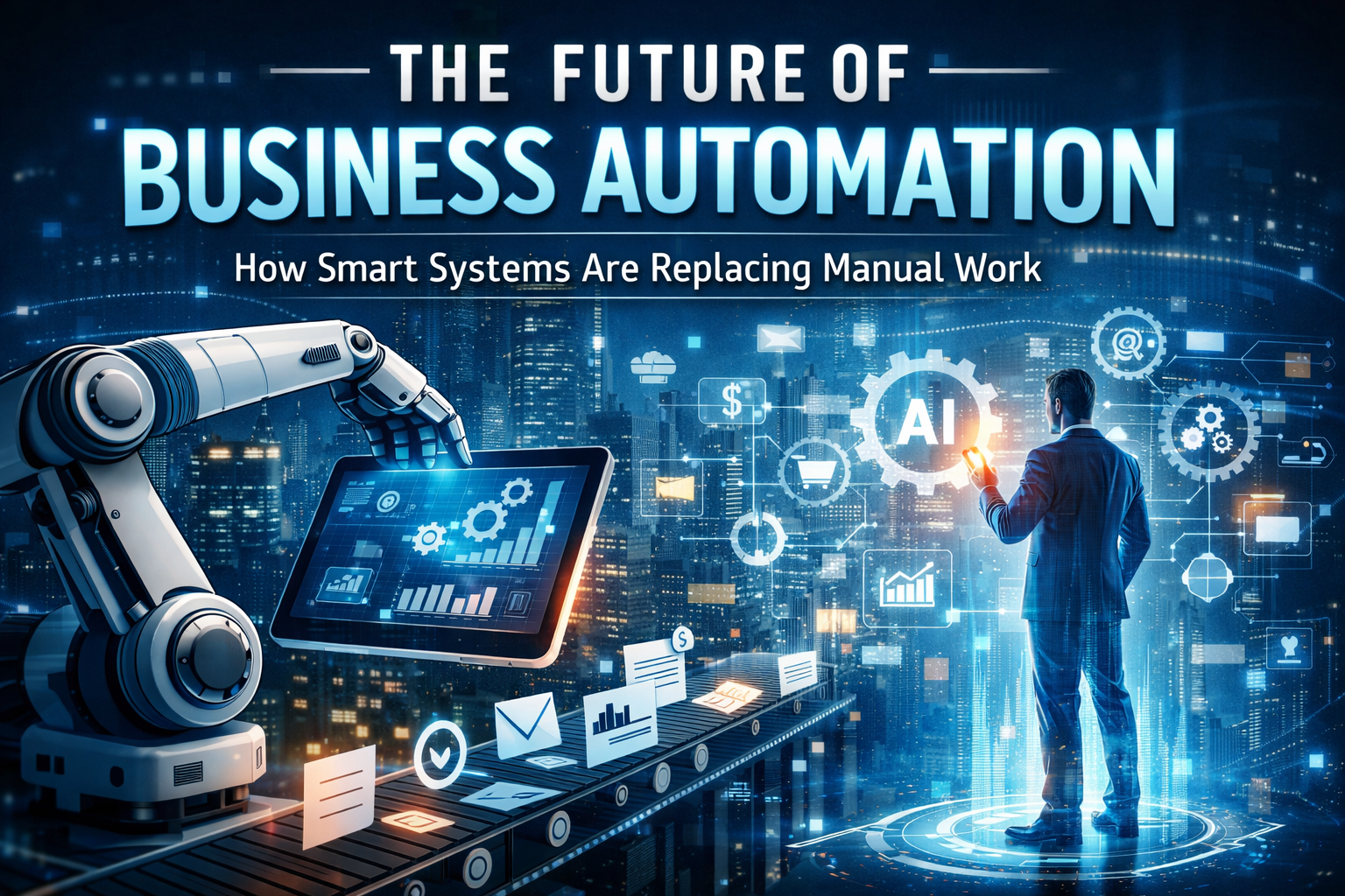 Autimation Work The Future of Business Automation: How Smart Systems Are Replacing ...