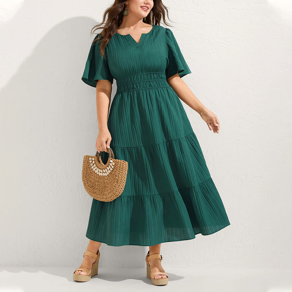 Comfortable lightweight plus size dress for everyday wear