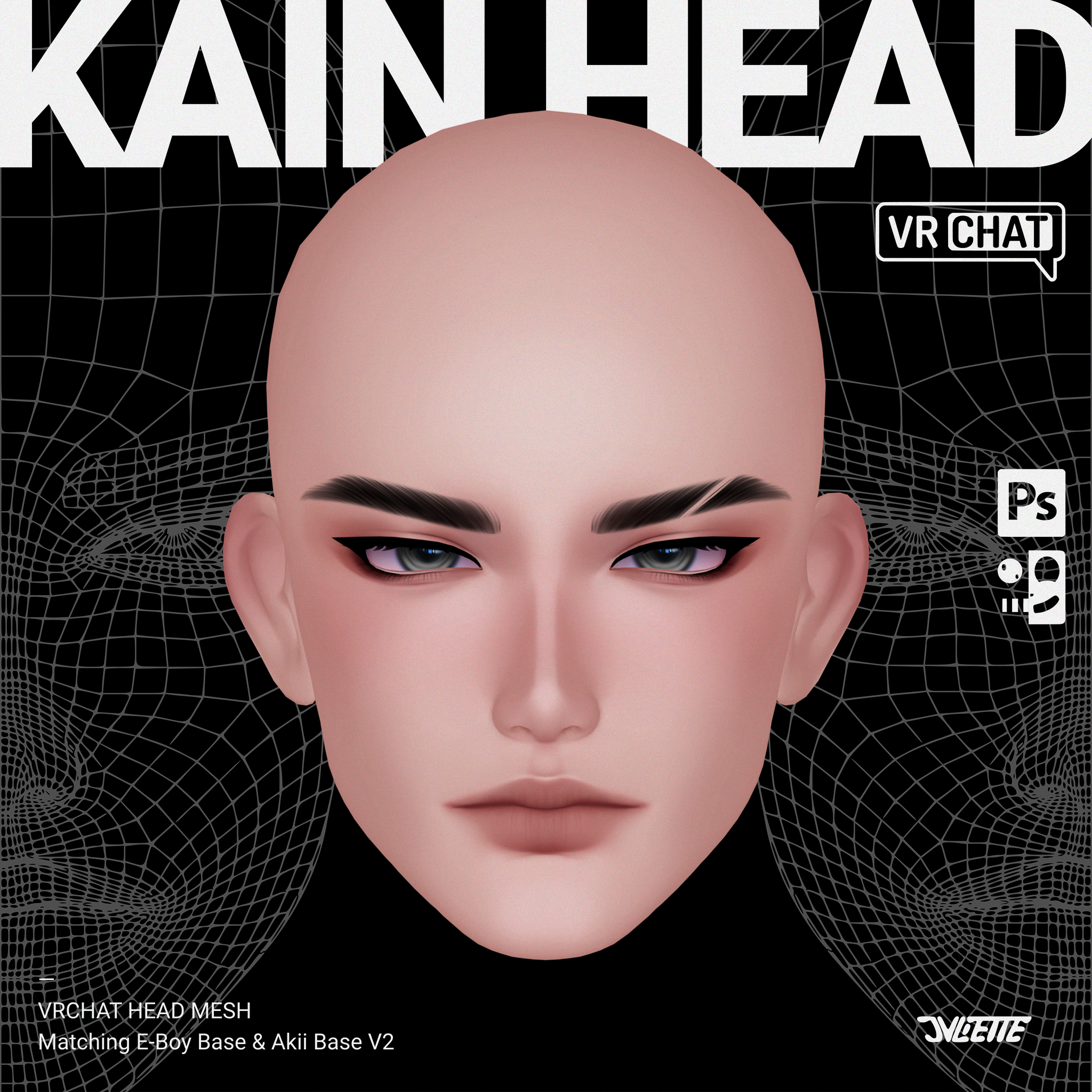 KAIN HEAD [VRCHAT Head Mesh] - Payhip