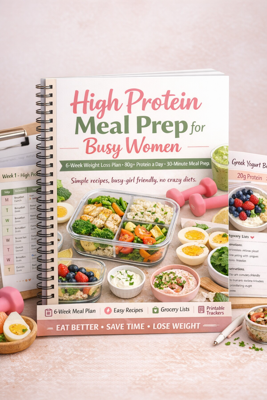 high protein meal prep for weight loss, high protein meal prep for women, easy high protein lunches, protein breakfast ideas, high protein breakfast for weight loss, high protein meal prep ideas, high protein recipes for busy women, 30 minute meal prep, h