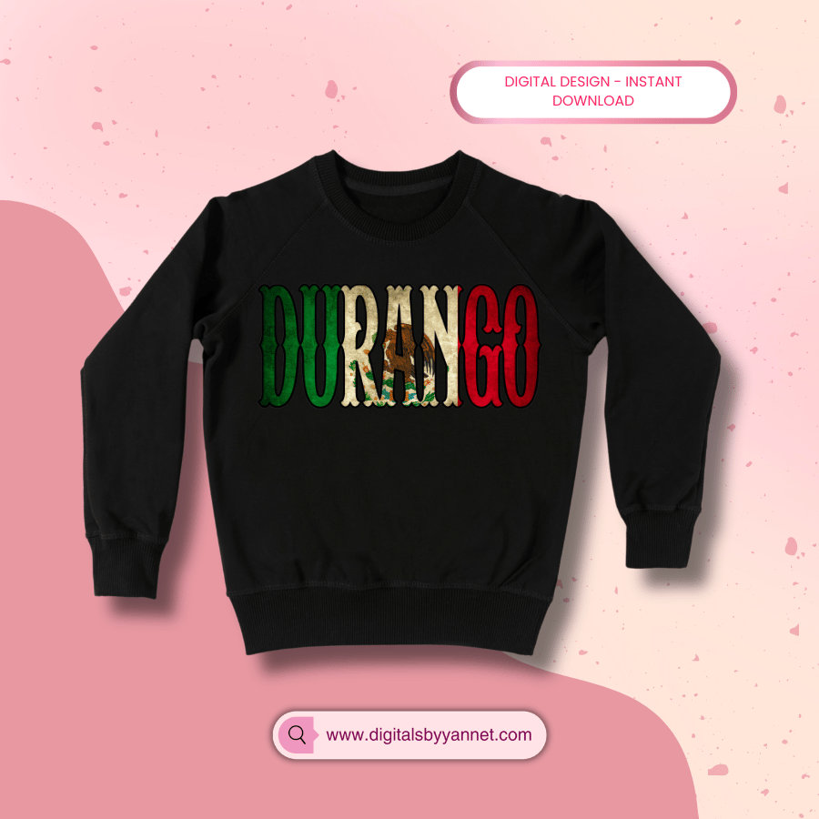 Durango Pride Shirt 🇲🇽 PNG Download