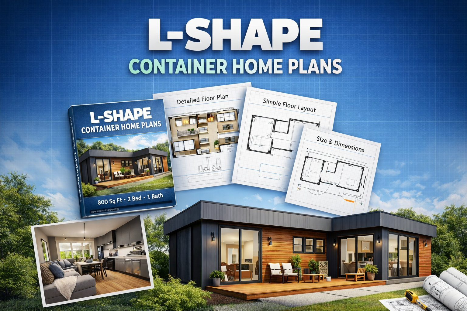 L-Shape Container Layout Plan (2 x 40ft Setup) - Payhip