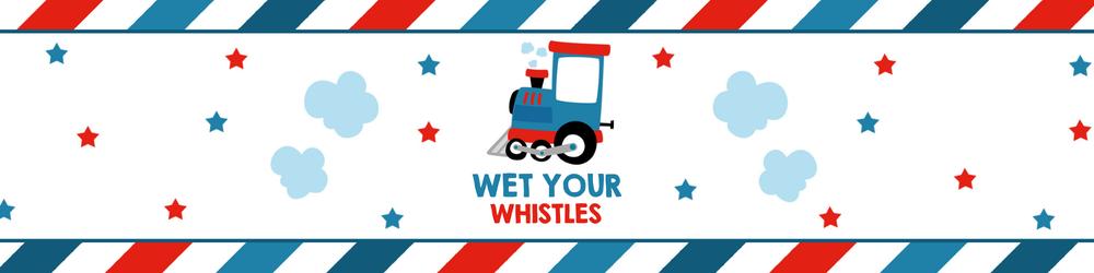 Train Water Bottle Labels | Chugga Chugga Two Two Birthday Canva Template