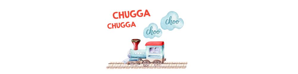 Editable Train Water Bottle Labels | Red Blue Boy Birthday Bottle Wraps