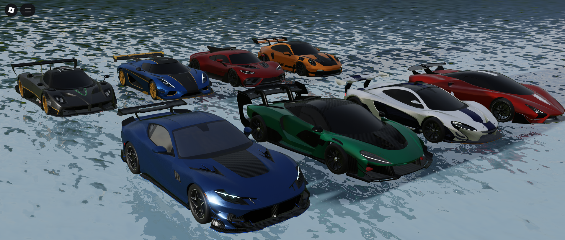 8 Car Models Pack – Roblox Vehicle Model Collection