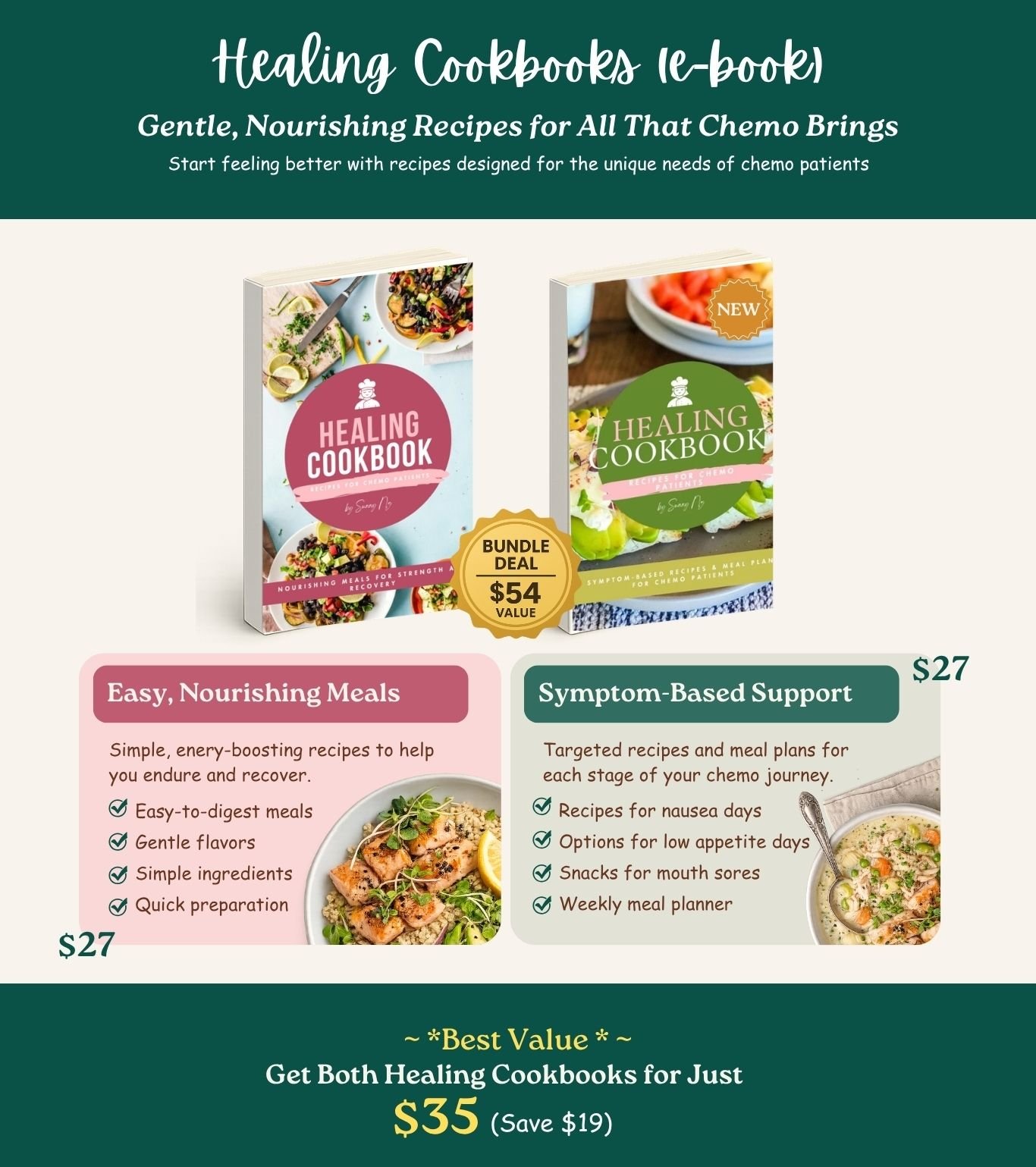Chemoptherapy cookbooks healthy cooking