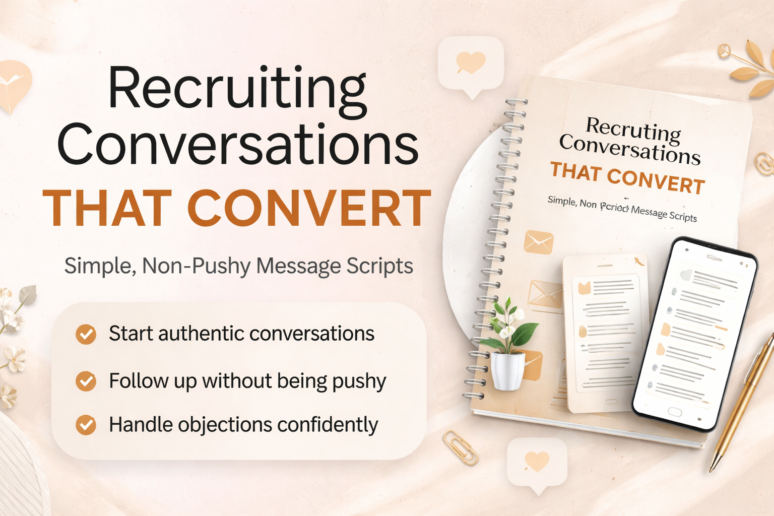 Recruiting Conversations That Convert - Simple, Non-Pushy Message ...