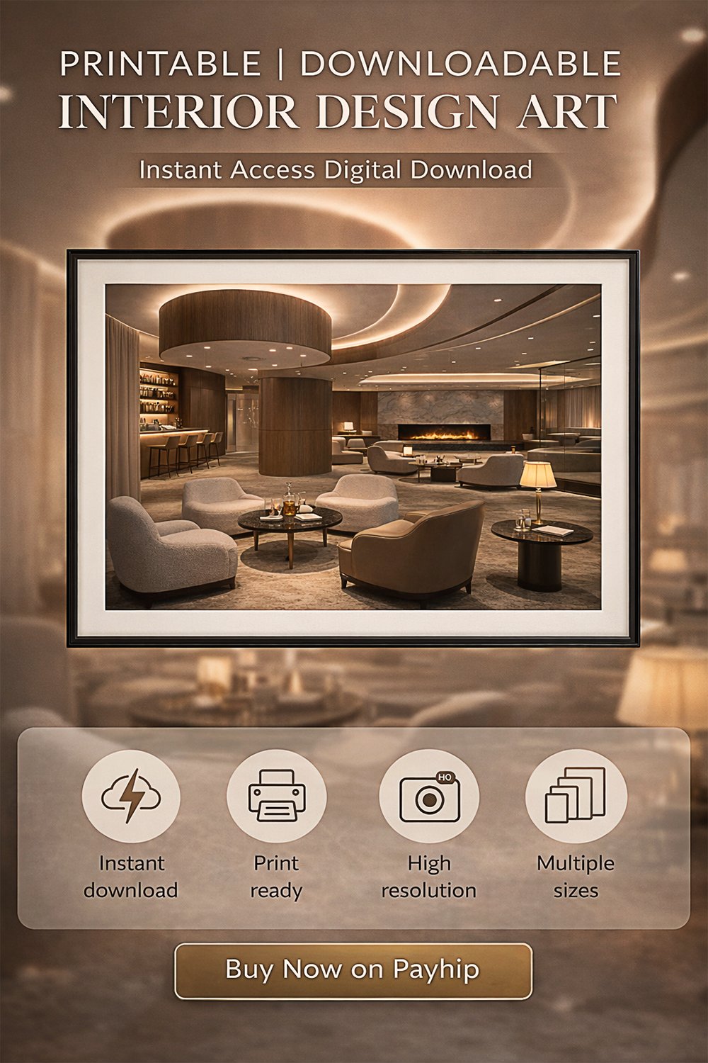 Collection of ultra-luxury executive lounge interiors featuring marble walls, walnut paneling, premium leather seating and warm architectural lighting