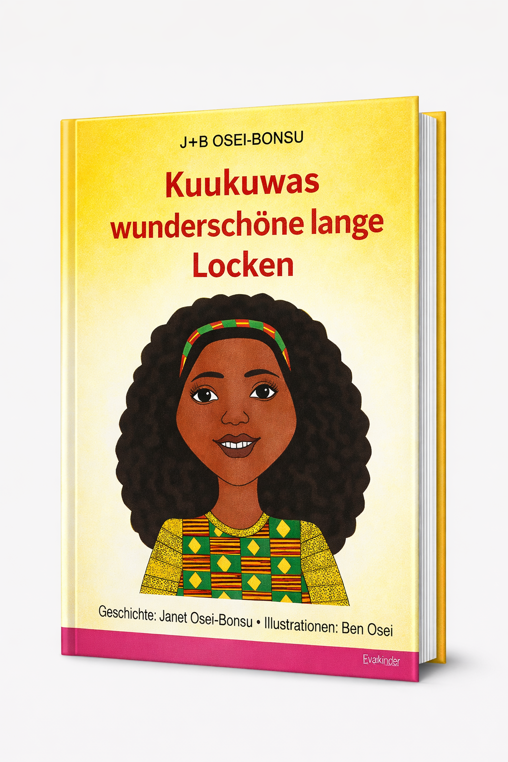 "Afrikanisches Kinderbuch über natürliche Haare und Selctbewusstsein"