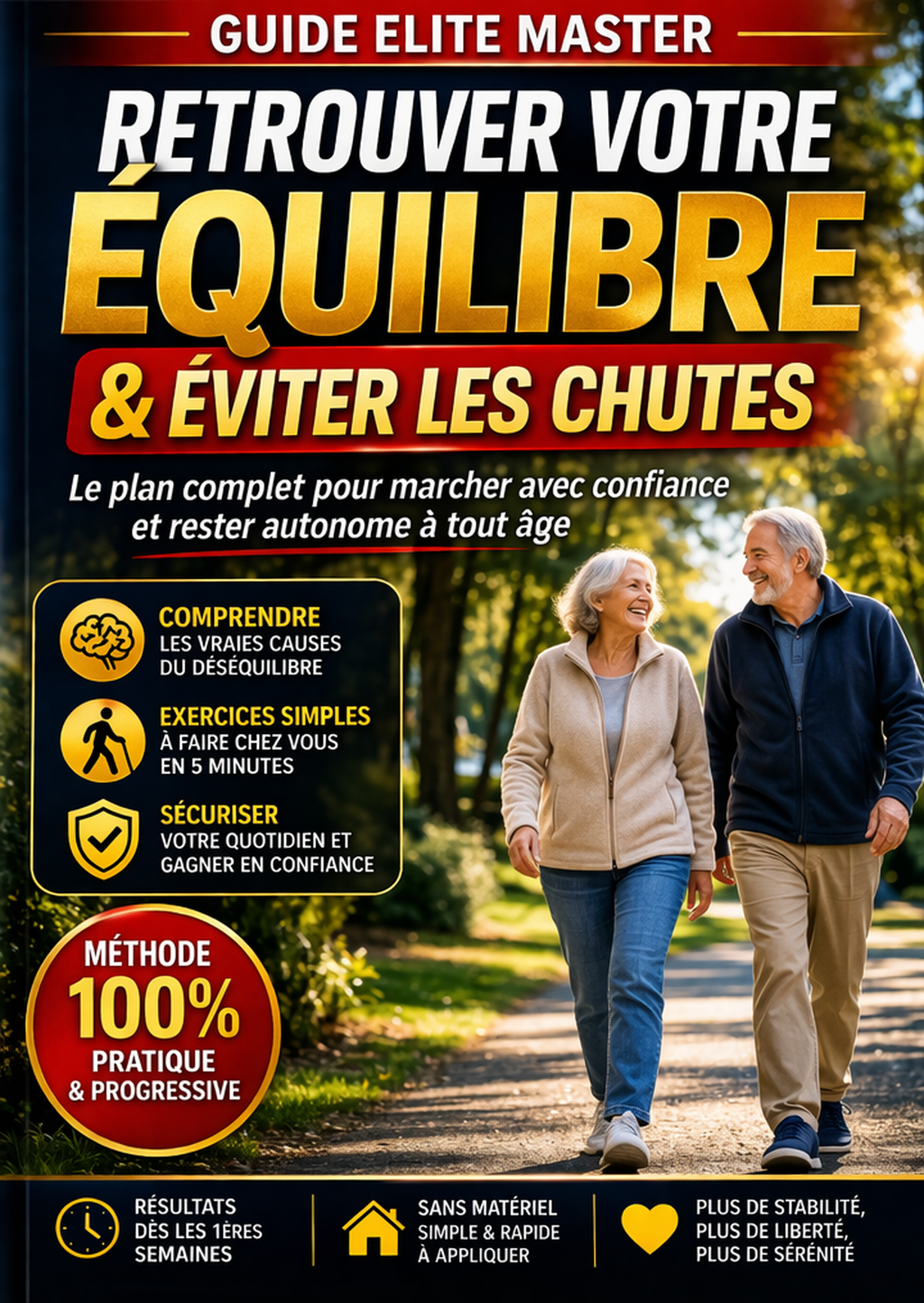 équilibre après 60 ans, éviter les chutes seniors, perte d équilibre personne âgée, stabilité en marchant senior, exercice équilibre maison senior, prévenir chute personnes âgées, retrouver équilibre naturellement, confiance en marchant senior, programme