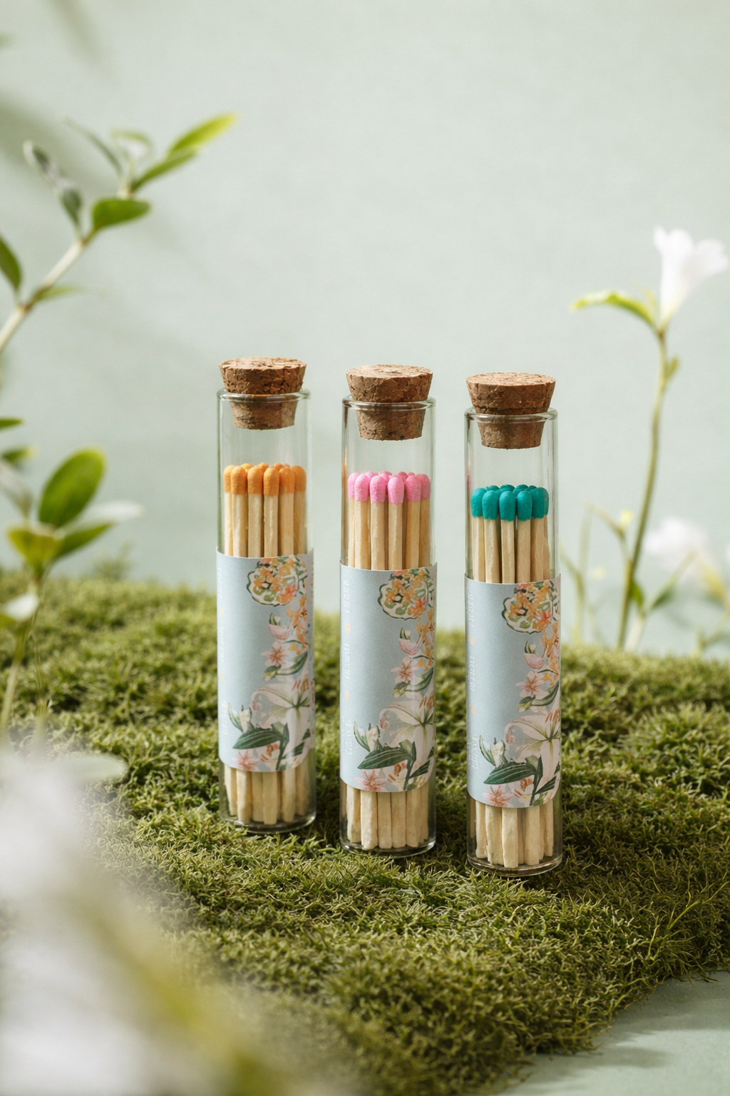The Spring Collection Match Set — Pink, Orange & Green - Payhip
