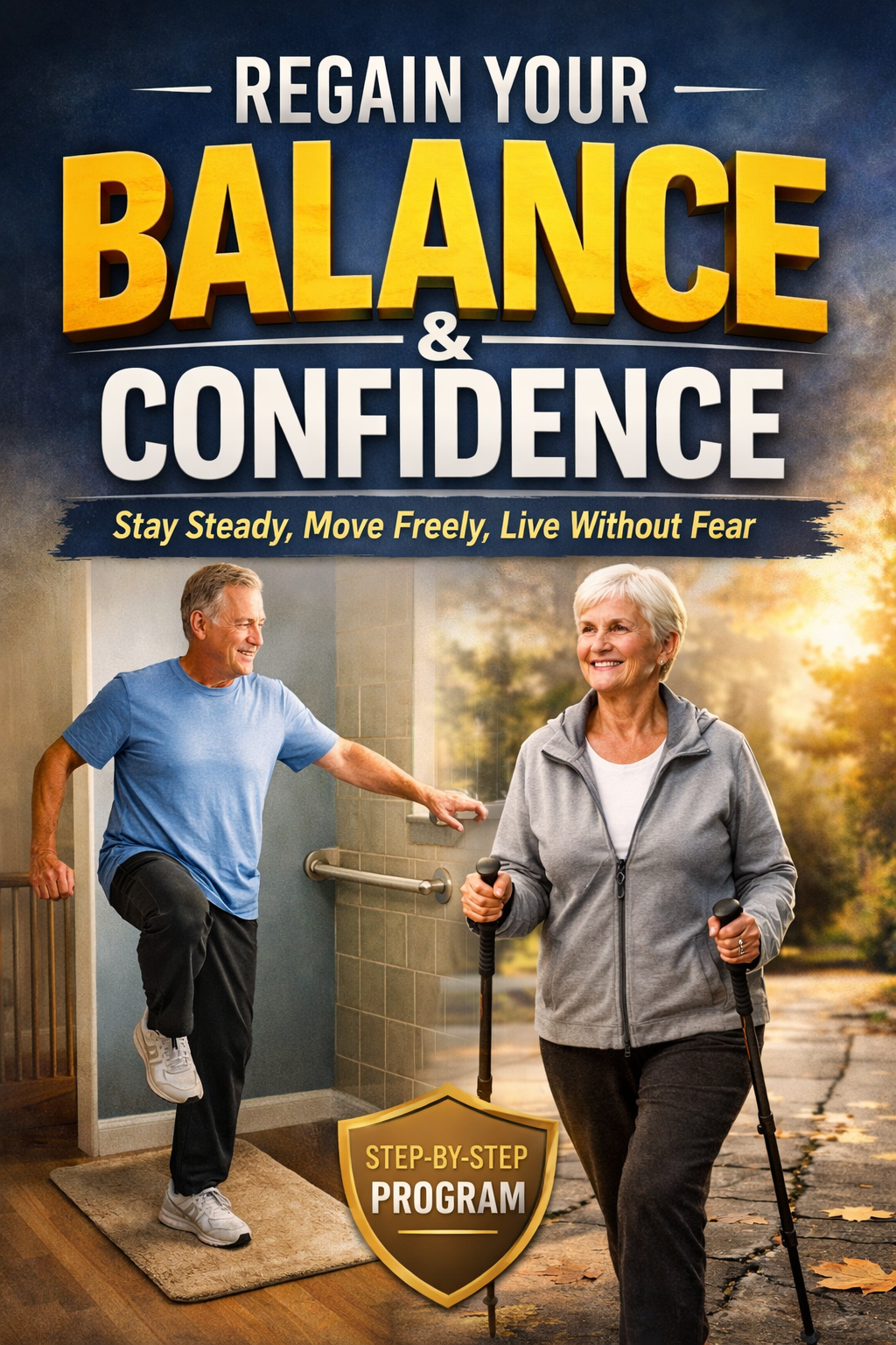 Feel less steady after 60? Discover a simple 21-day plan to regain balance, walk confidently, and stay independent—before a fall happens.  ,balance exercises for seniors at home,fall prevention for seniors over 60,how to improve balance after 60,senior ba