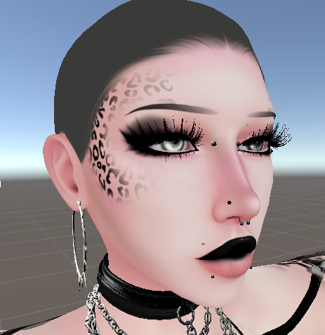 Leopard Face & Body Texture | Athena Head & EGirl