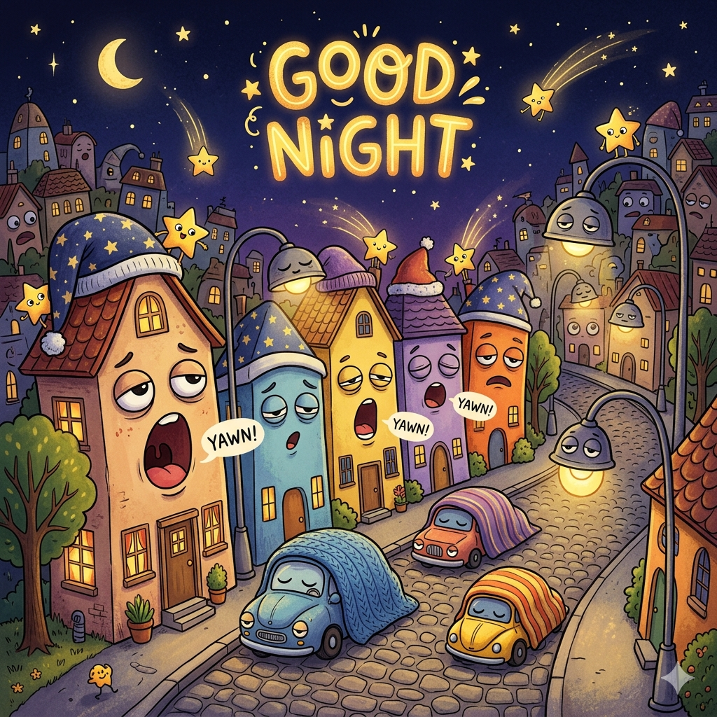 A funny good night scene - Payhip