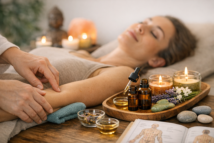 L’Acupression Aromathérapique Anti-Douleurs