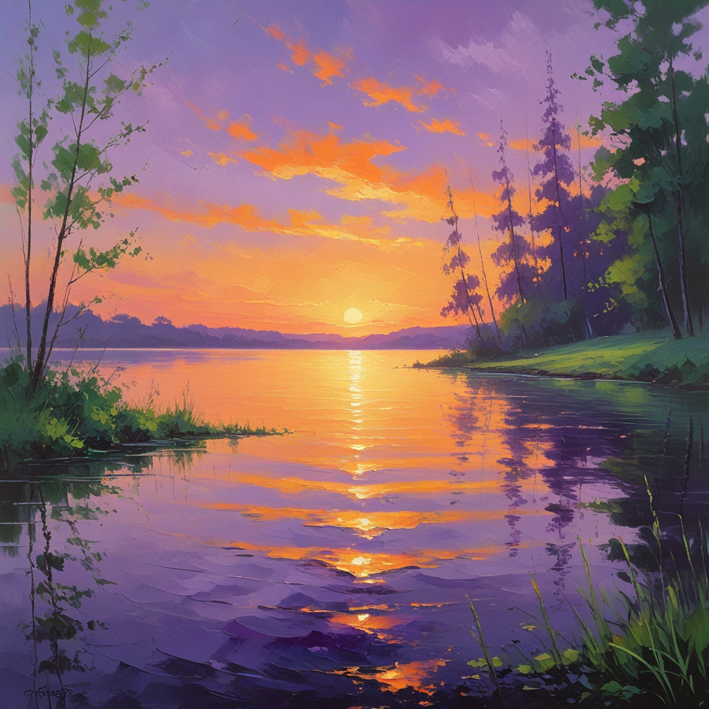 A serene lakeside scene - Payhip