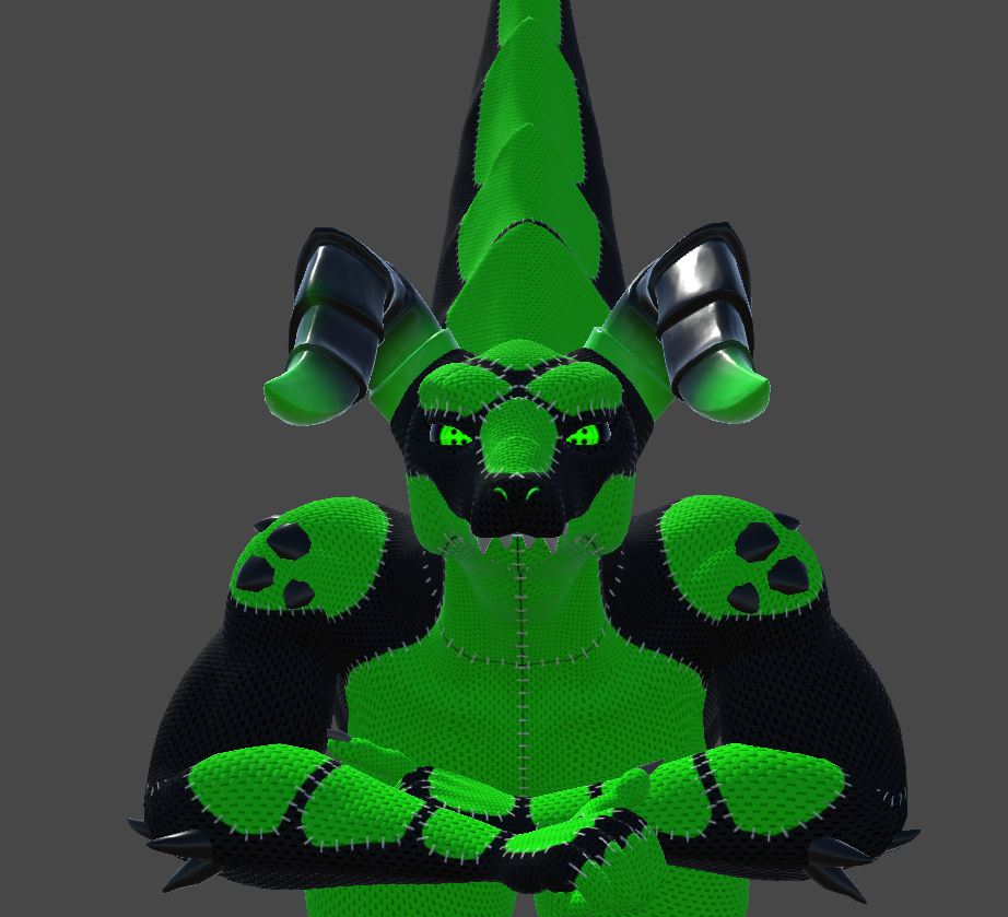 Plushified Lizzy Deathclaw Texture