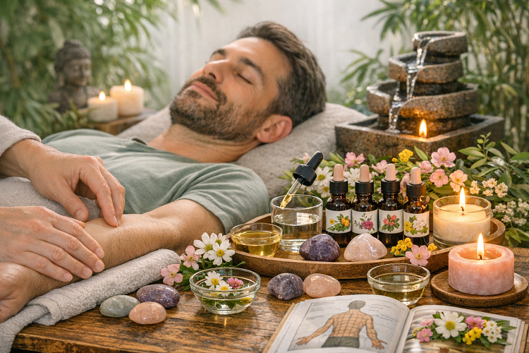 L'Acupression Florithérapique face au Stress