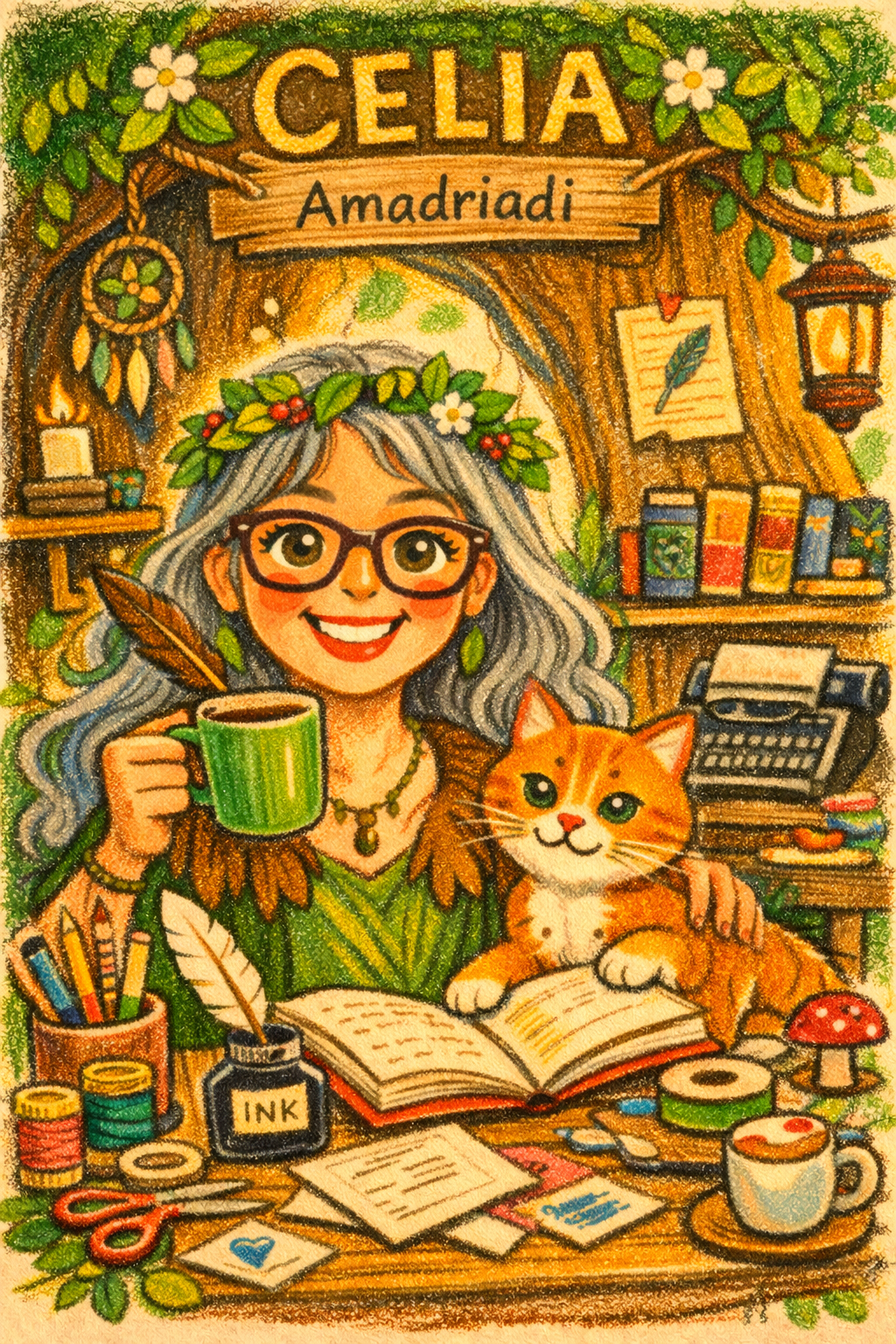 Amadriadi, Celia Bailes,