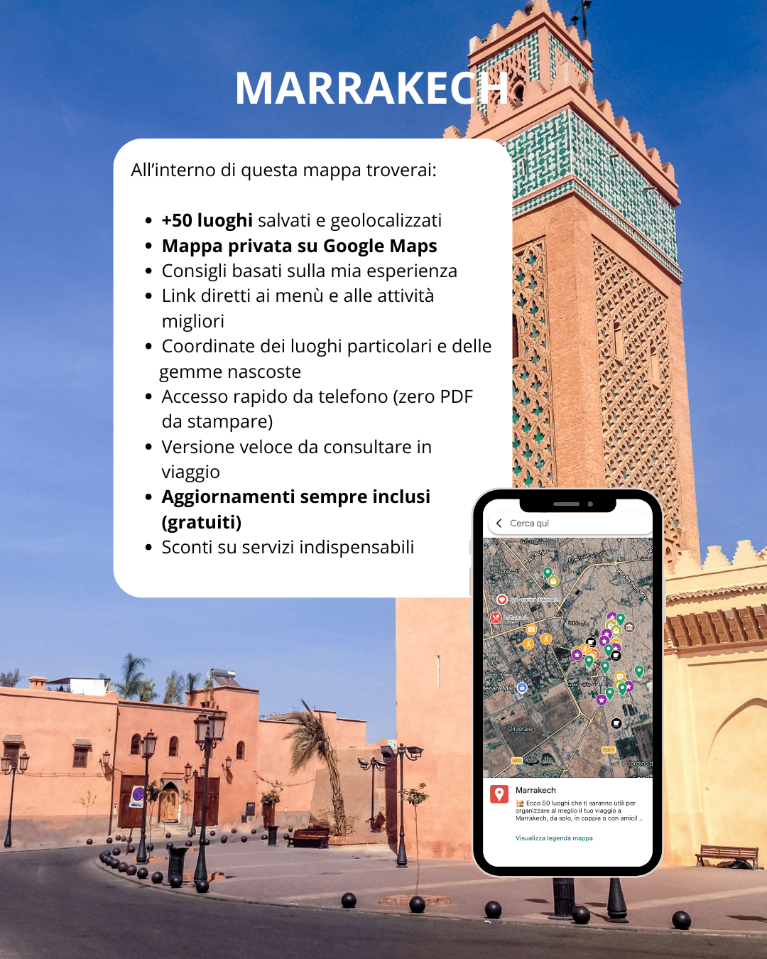 Offline Map Marrakech Marrakech I Mappa virtuale