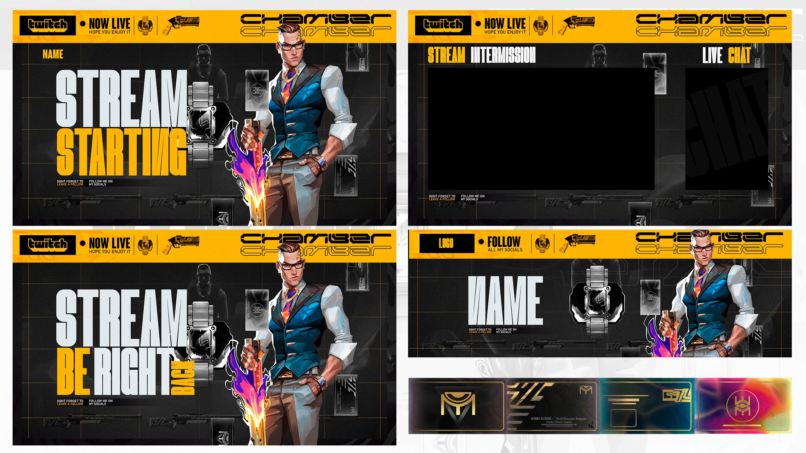 Premade valorant stream pack - Payhip