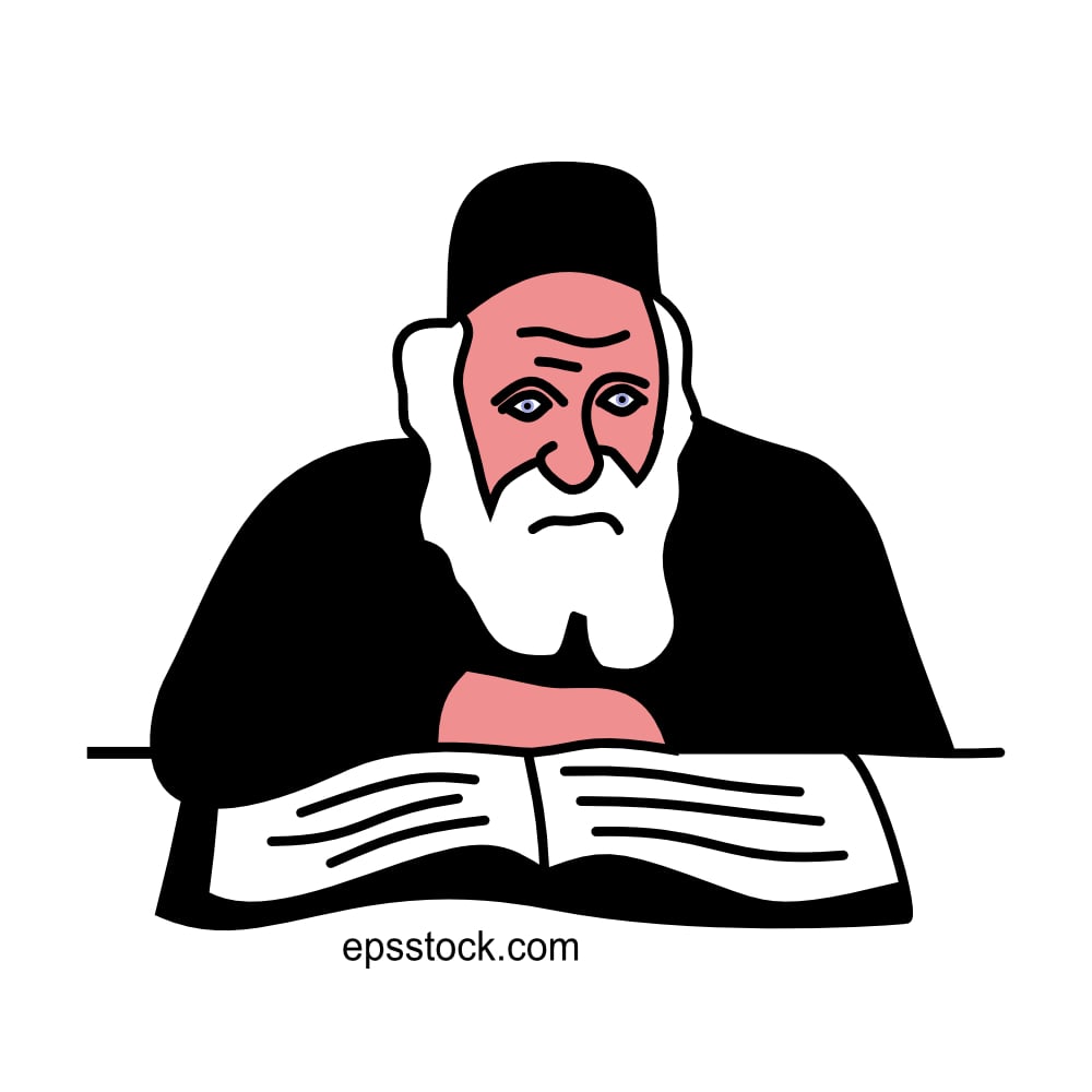 Jewish Rabbi Portrait