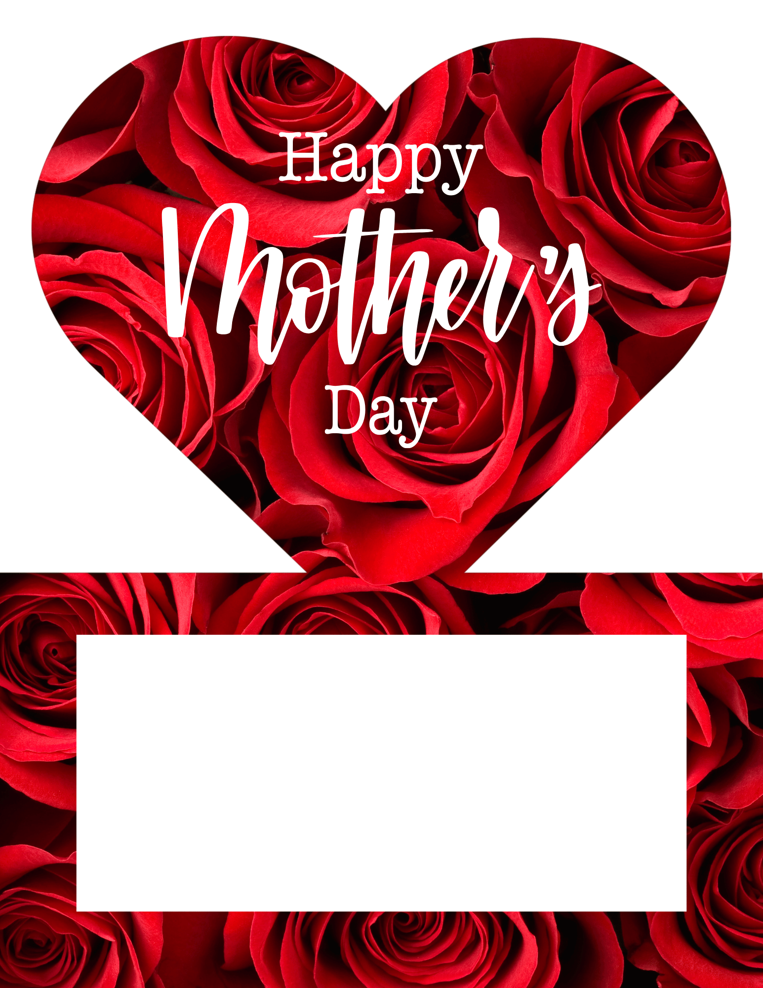 3D Heart Rose Mothers Day Box - Payhip