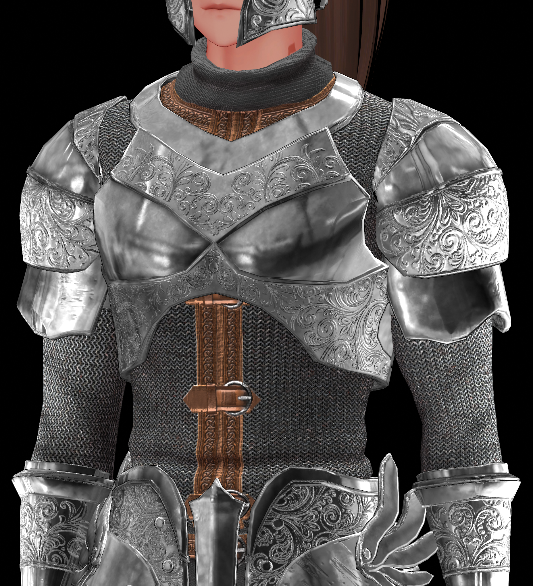 🗡️ Imperial Knight 🗡️ Unisex Armor Set 🗡️ Breastplate, Chainmail 🗡️ GM ...