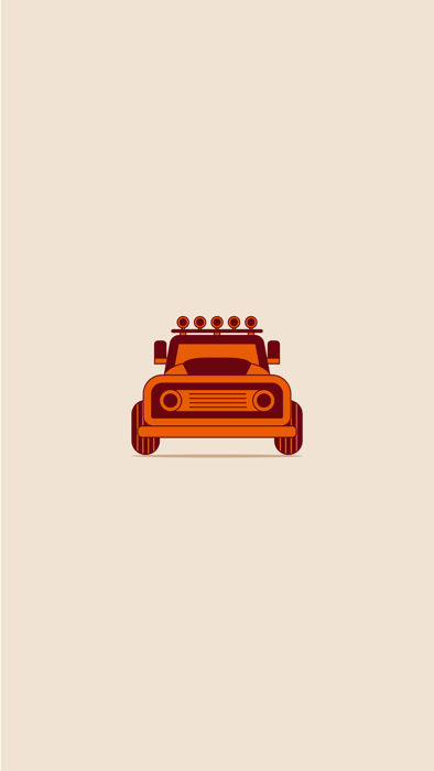 Car, Vector, Wallpaper, Minimal, Flat, Desktop Wallpaper, Mobile Wallpaper