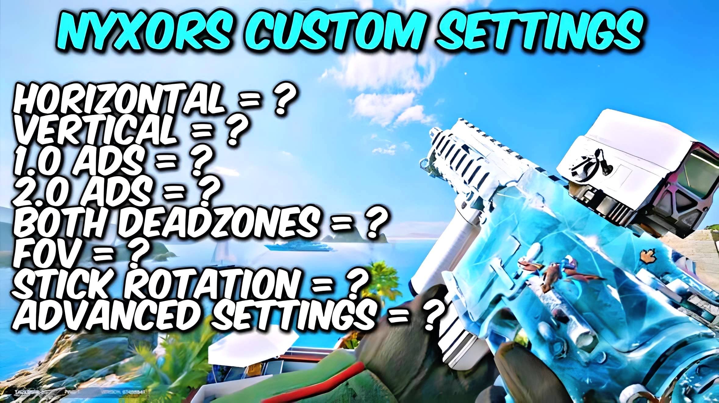 Nyxor's Custom Settings - Payhip