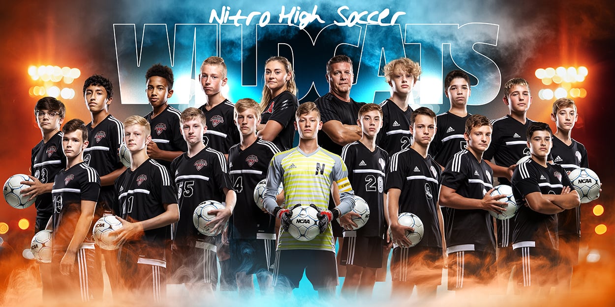 Night Lights, Photoshop Template, Layered Digital Background, Sports, Teams, Schools, Media Day, Photo Day, Senior Pics, Field Lights, Smoke Fog