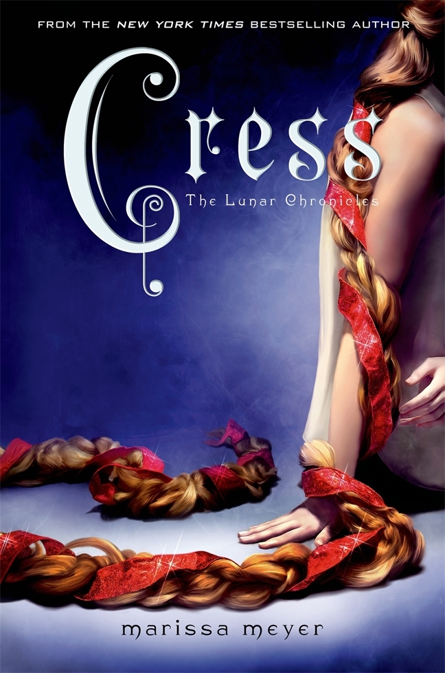 Novel Cover for "Cress", the third book in the book series "The Lunar Chronicles" written by Marissa Meyer.
