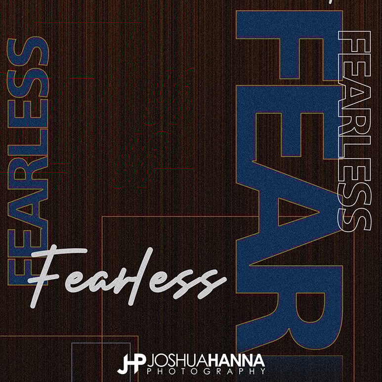 Fearless, Photoshop Template, Layered Digital Backgrouns, Teams, Sports, School, Senior Pics, Banner, Media Day, Photo Day, Portrait