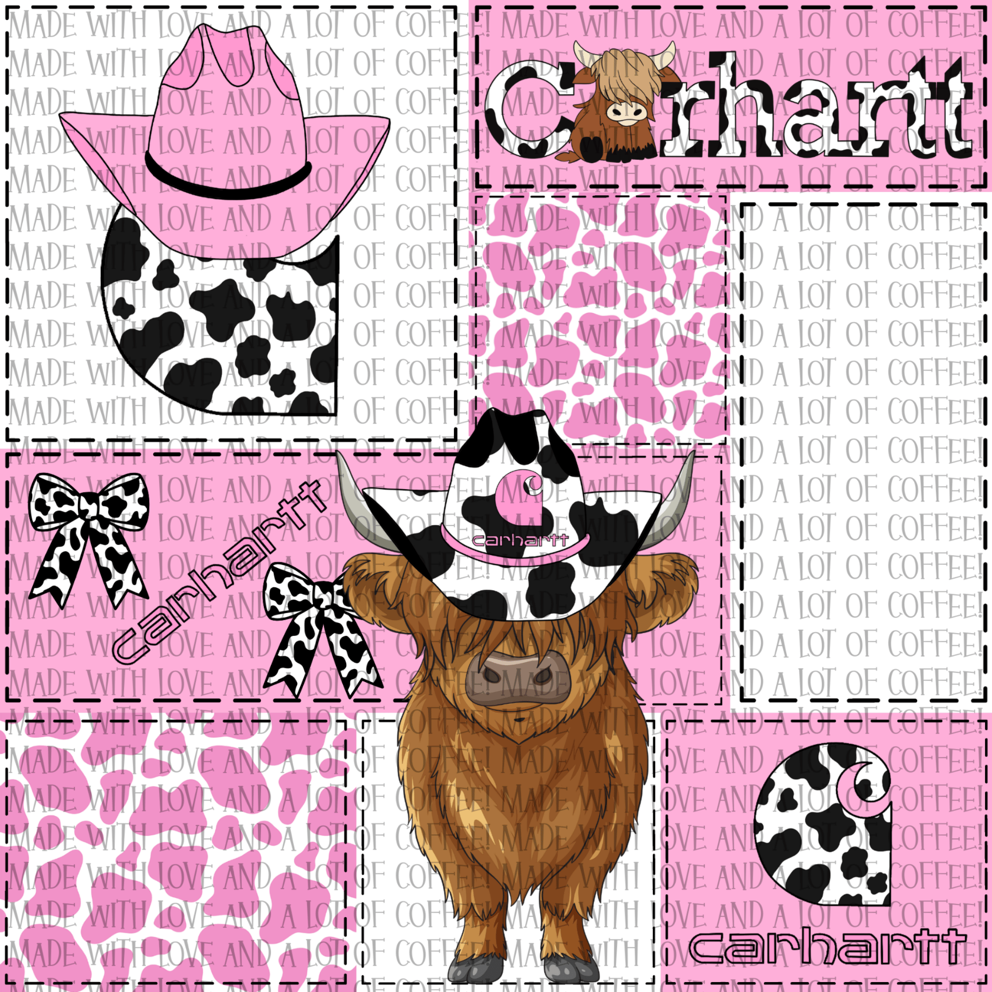 Cow seamless - Payhip