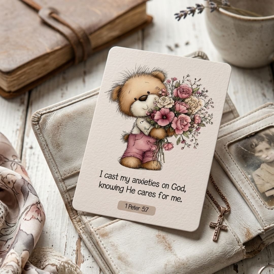 Scripture Affirmation Cards for Women | Printable Daily Bible Verses ...