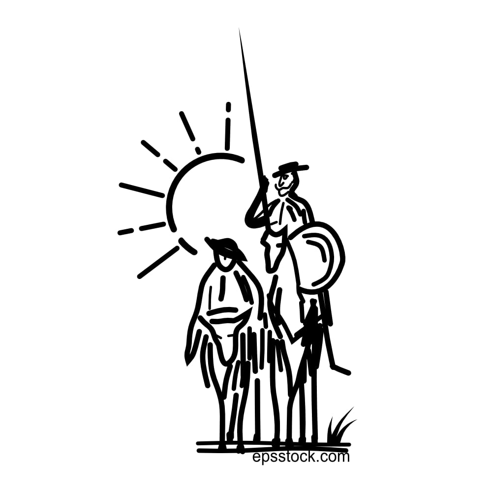 Don Quixote  portrait