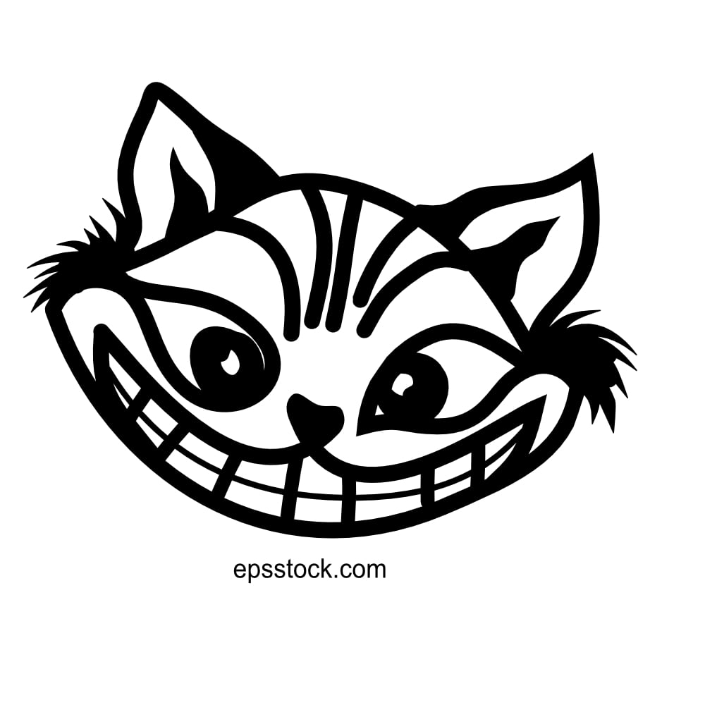 the Cheshire Cat from Alice in Wonderland,