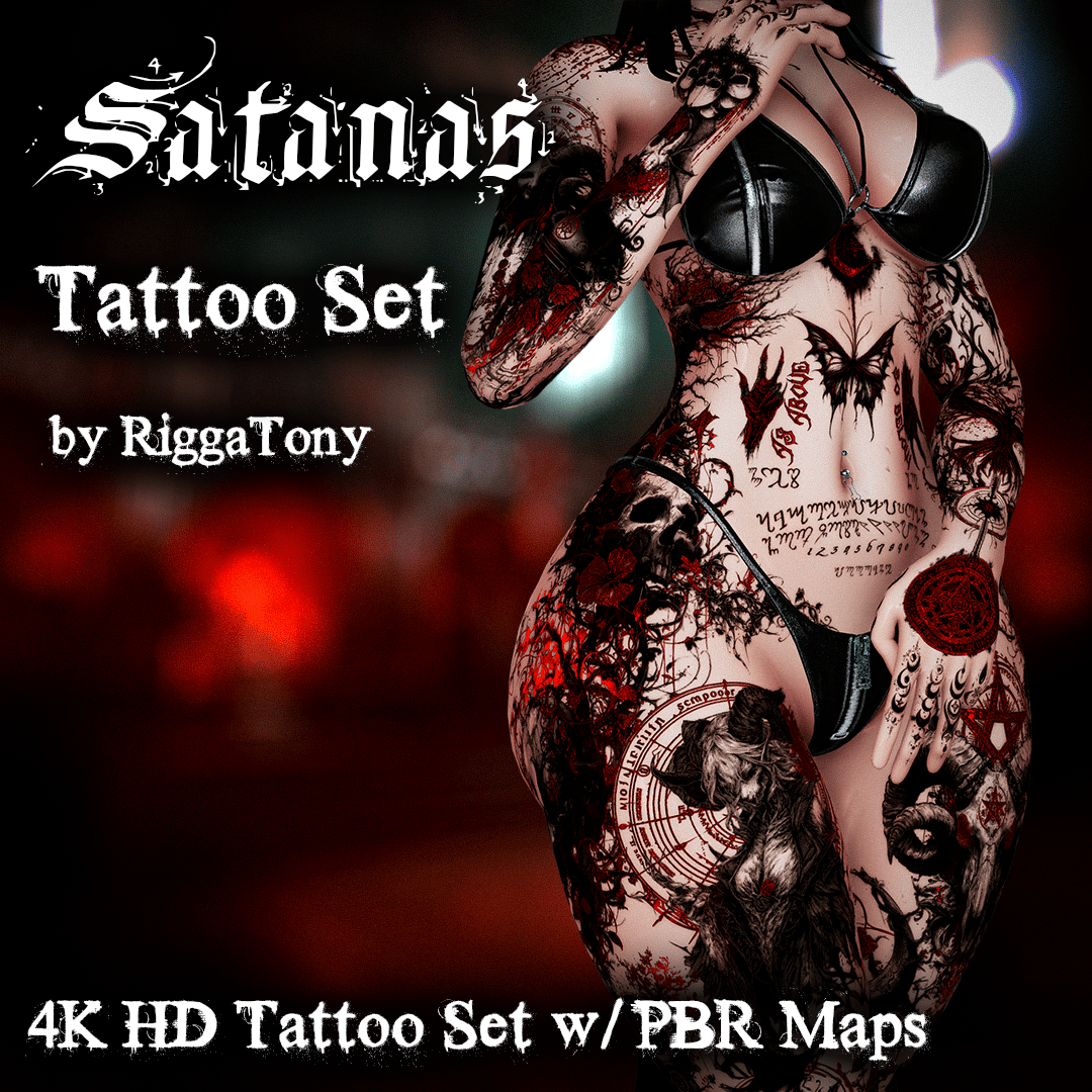 Satanas Tattoo Set