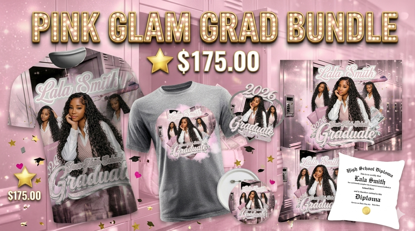 PINK GLAM GRAD BUNDLE - Payhip